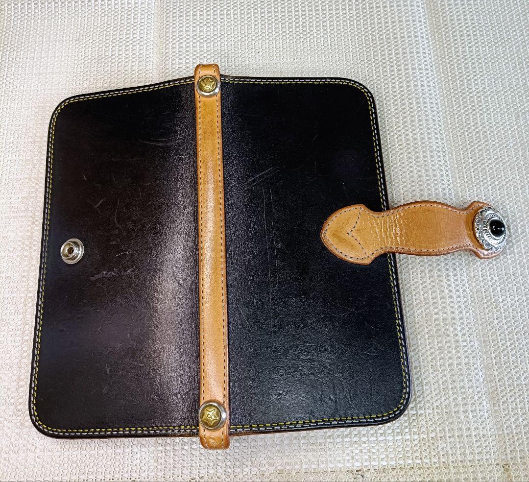 KC,s ライダースウォレット バイカーズウォレット 長財布 ロング