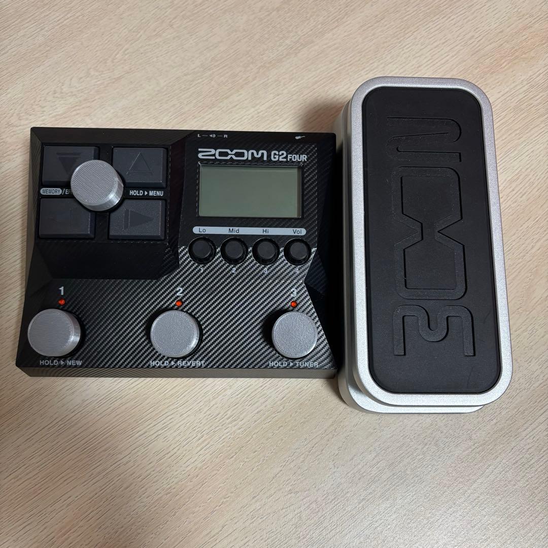ZOOM g2four エクスプレッションペダル付き マルチエフェクター G2FOUR & G2X FOUR Effects & Amp Emulator | ZOOM