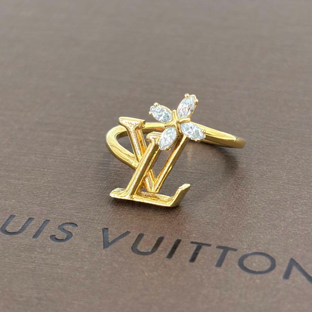 ルイヴィトン LV アイコニック フラワー リング 指輪 M 912 - メルカリ