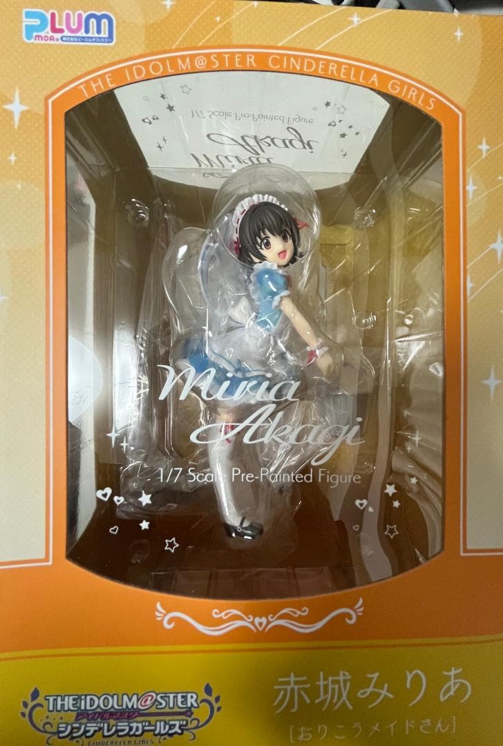 [未開封] 赤城みりあ おりこうメイドさん　フィギュア　PLUM　デレステ
