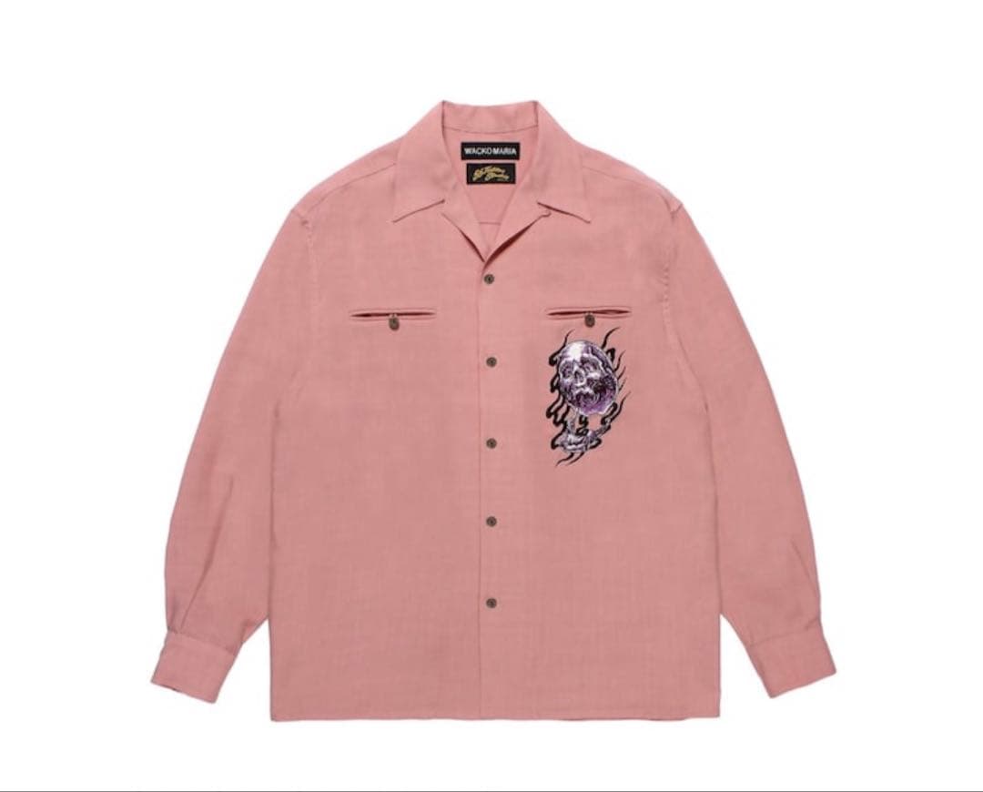 WACKOMARIA 56 TATTOO STUDIO / 50’S SHIRT WACKO MARIA(ワコマリア)｜56 TATTOO STUDIO / 50'S SHIRT L/S｜正規