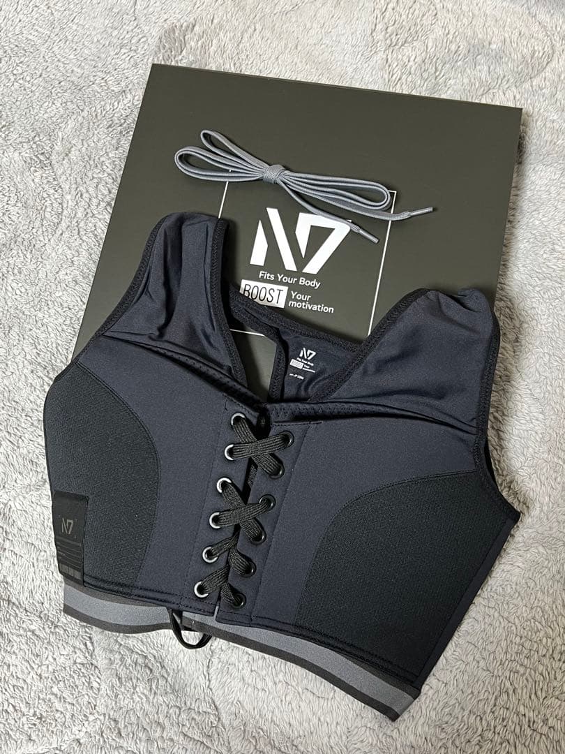 N7 スポーツブラ ブラック　ひなちゃんねる　リニューアル