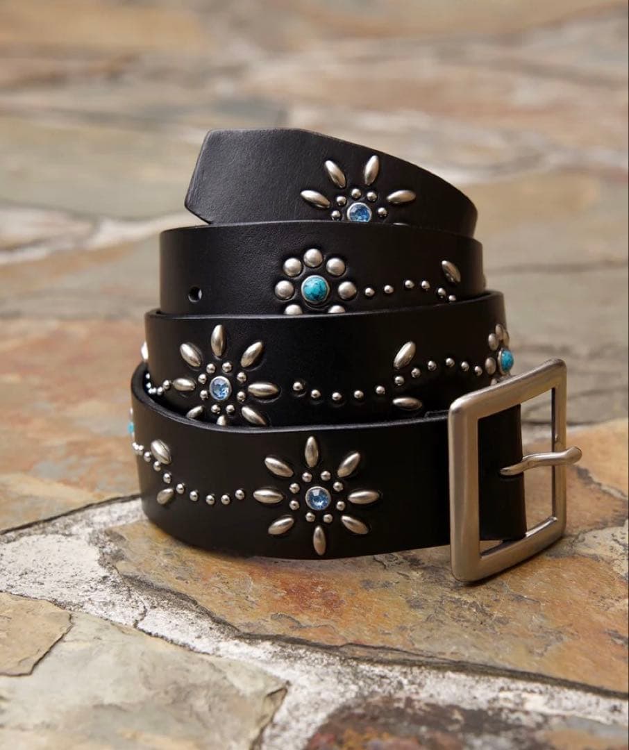 藤*章様 BELVET Leather studded belt