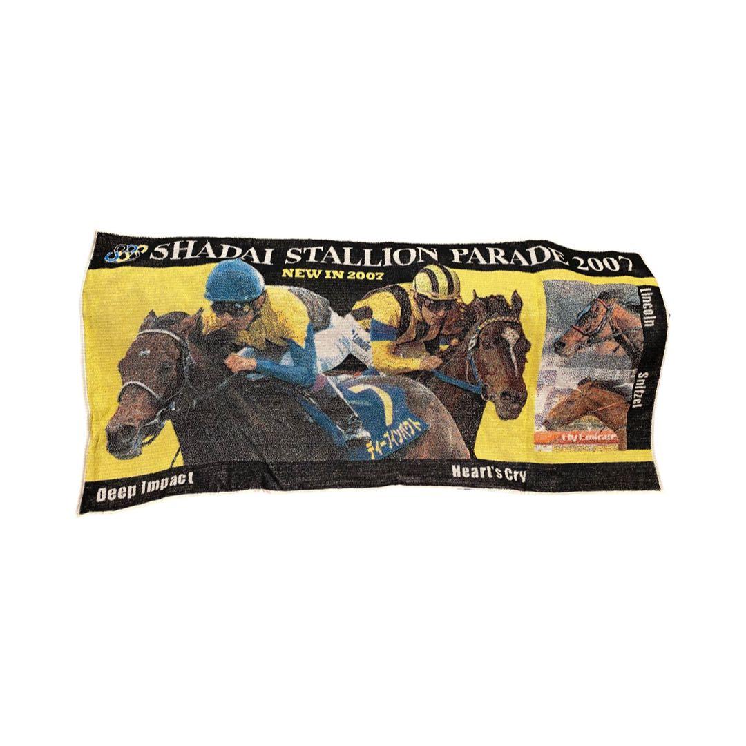 【未使用】箱付　ディープインパクト　社台スタリオンステーション　バスタオル