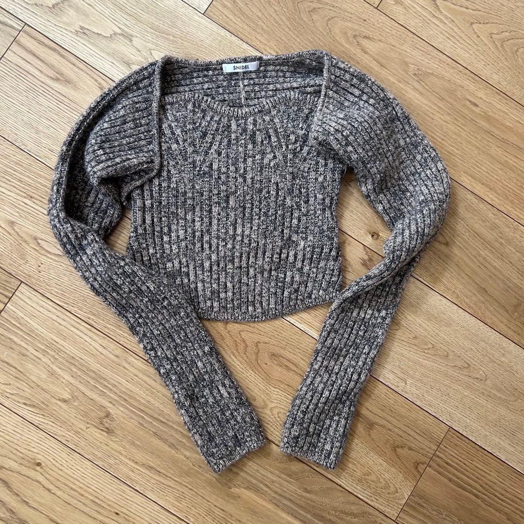snidel ビスチェニットセットカーディガン - メルカリ
