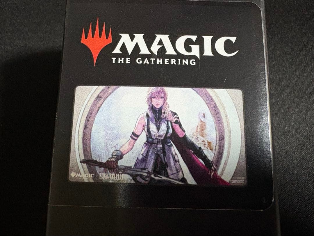 FF ライトニング プレイマット SQUARE ENIX プレイマット ファイナルファンタジーXIII ライトニング