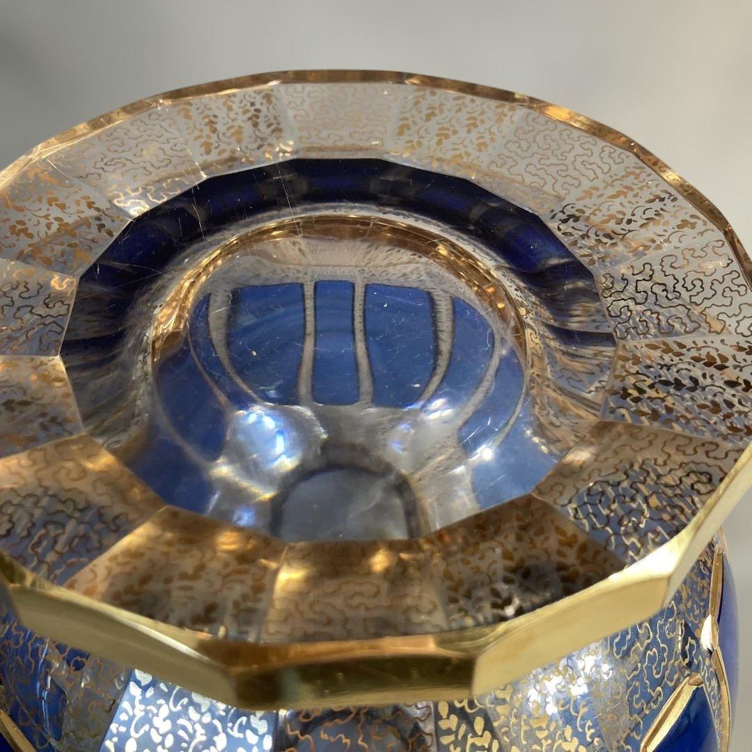 クローバージジさん専用】ボヘミアグラス 王室御用達 モーゼル社