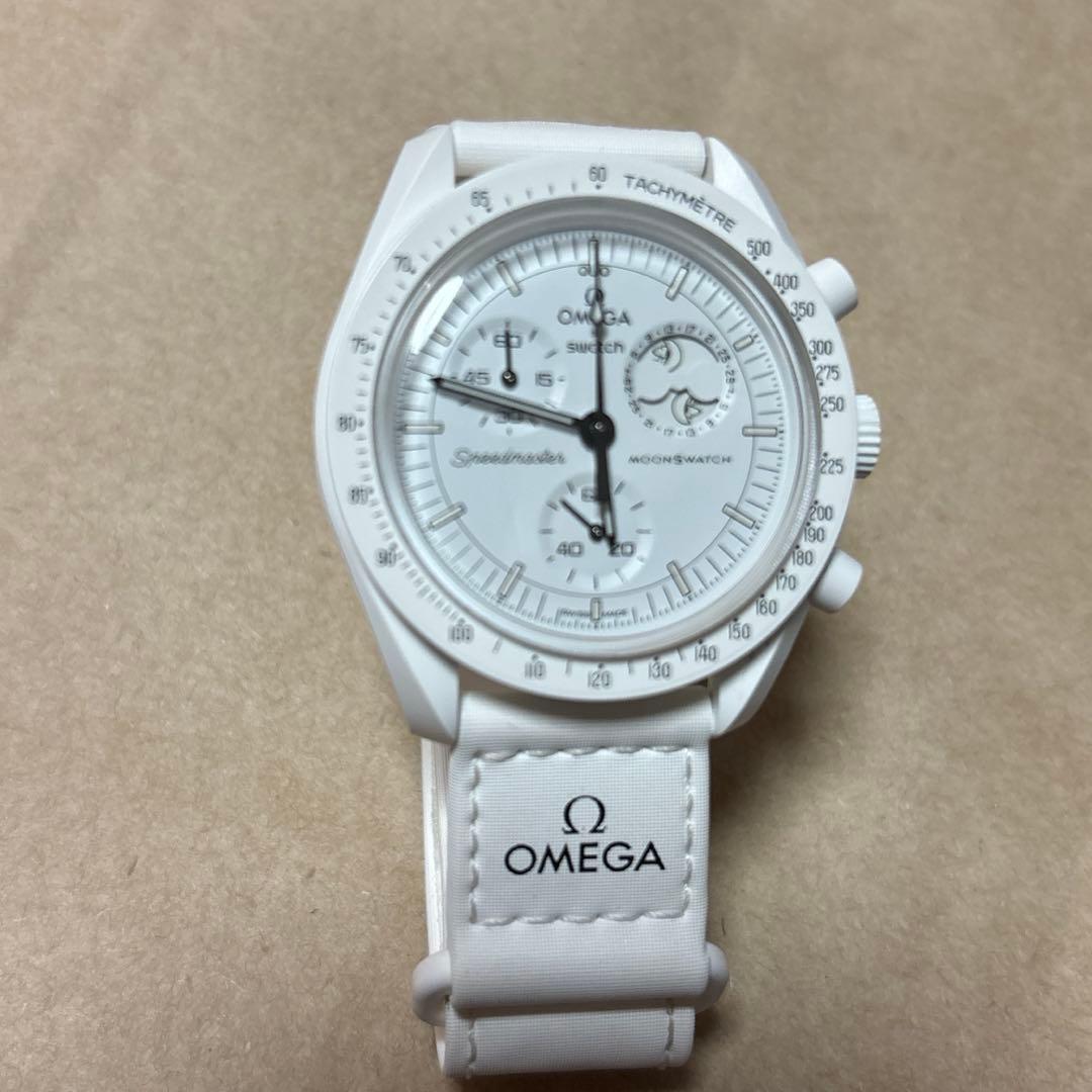 サ*シ様 Omega MISSION TO THE MOONPHASE snoo
