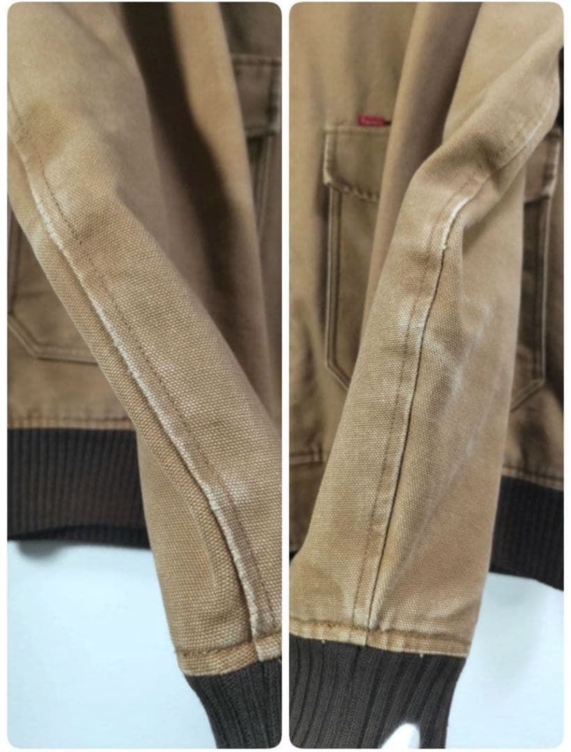 希少】Supreme ボア襟付きワークジャケット Mサイズ - メルカリ