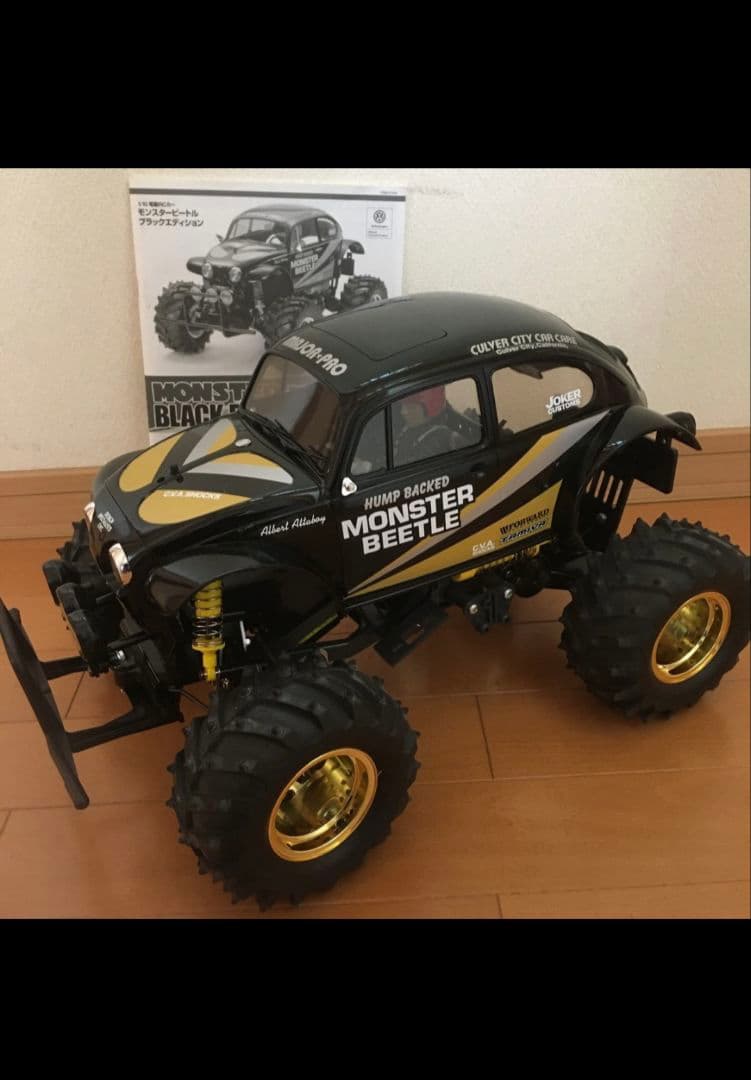 タミヤ モンスタービートル ブラックエディション - メルカリ