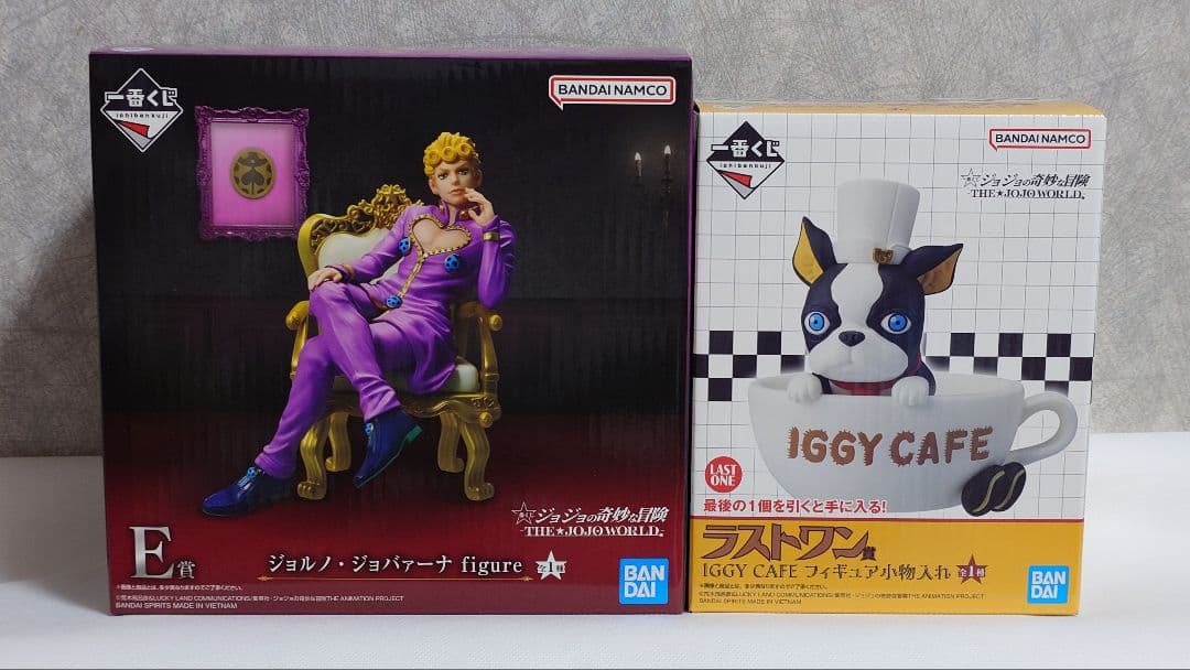 一番くじ ジョジョの奇妙な冒険 THE★JOJO WORLD ジョルノ イギー