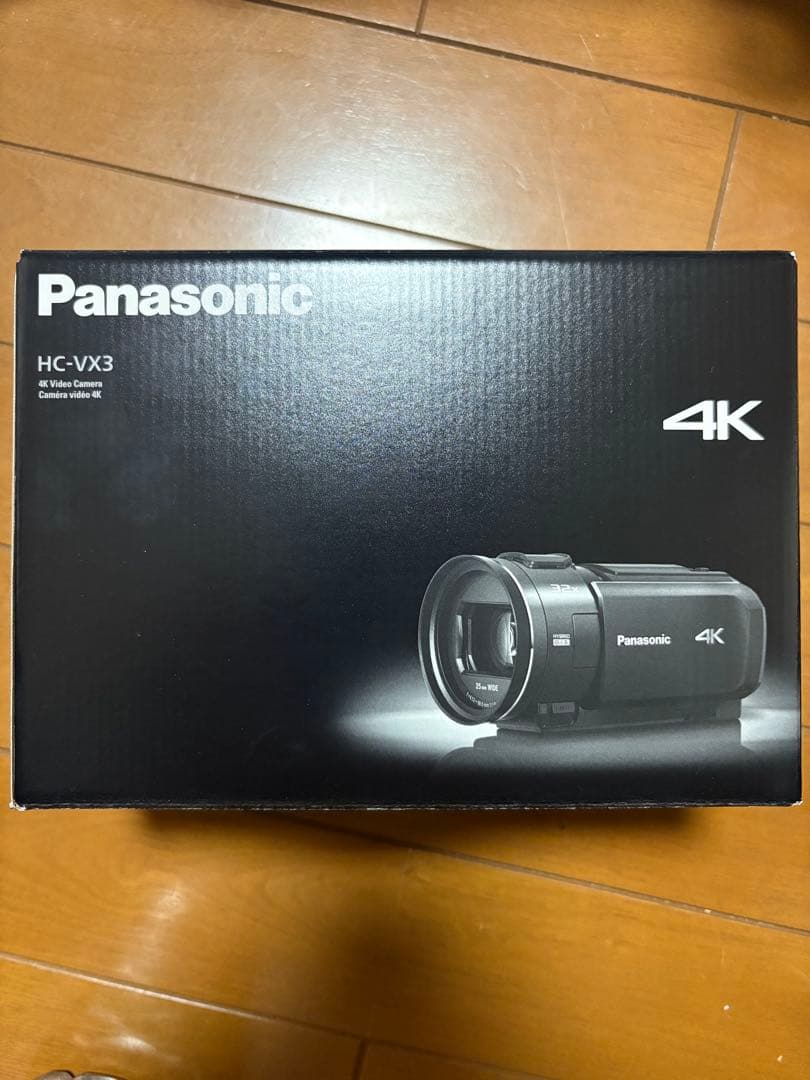 Panasonic HC-VX3 4Kビデオカメラ本体