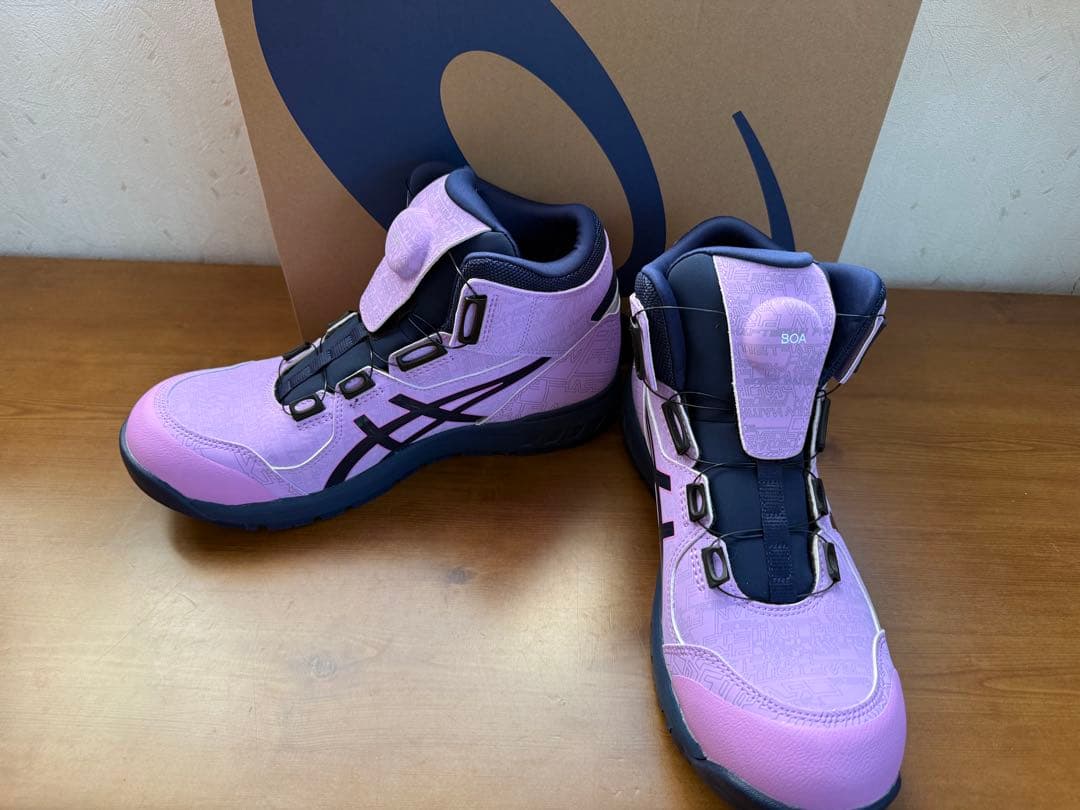 ウィンジョブ　CP304 BOA ラベンダーグロー×ピーコート27.0cm