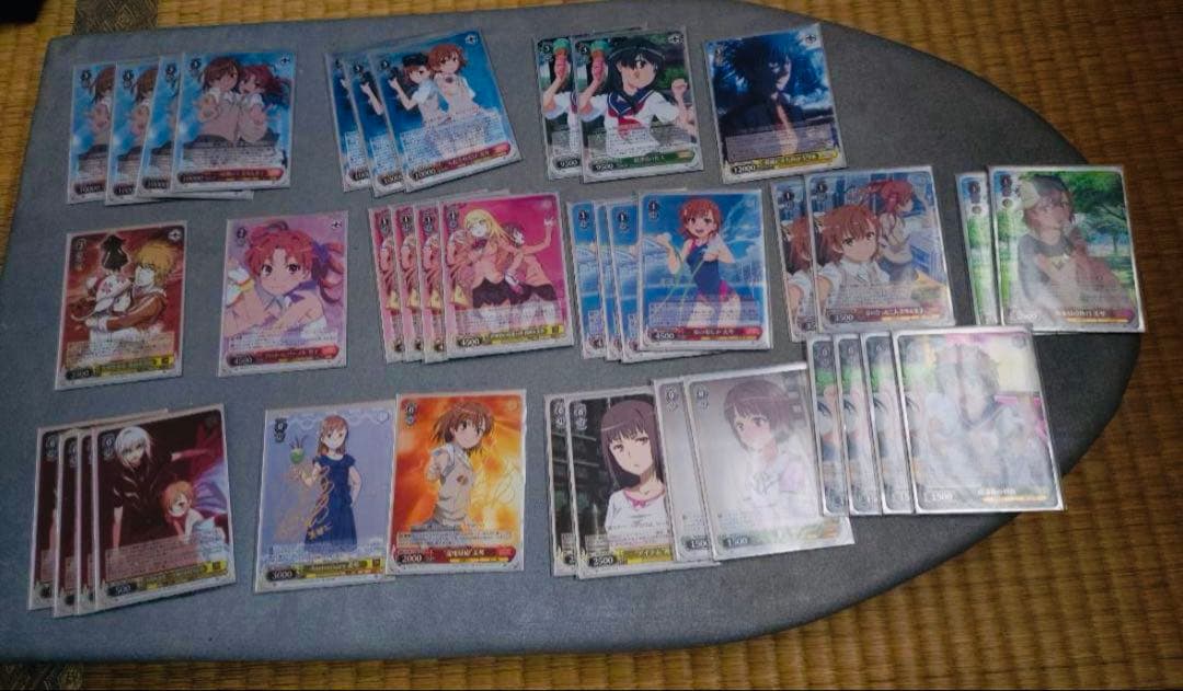 ヴァイスシュヴァルツ　とある　超電磁砲　フルレア＋パーツ　黄色軸