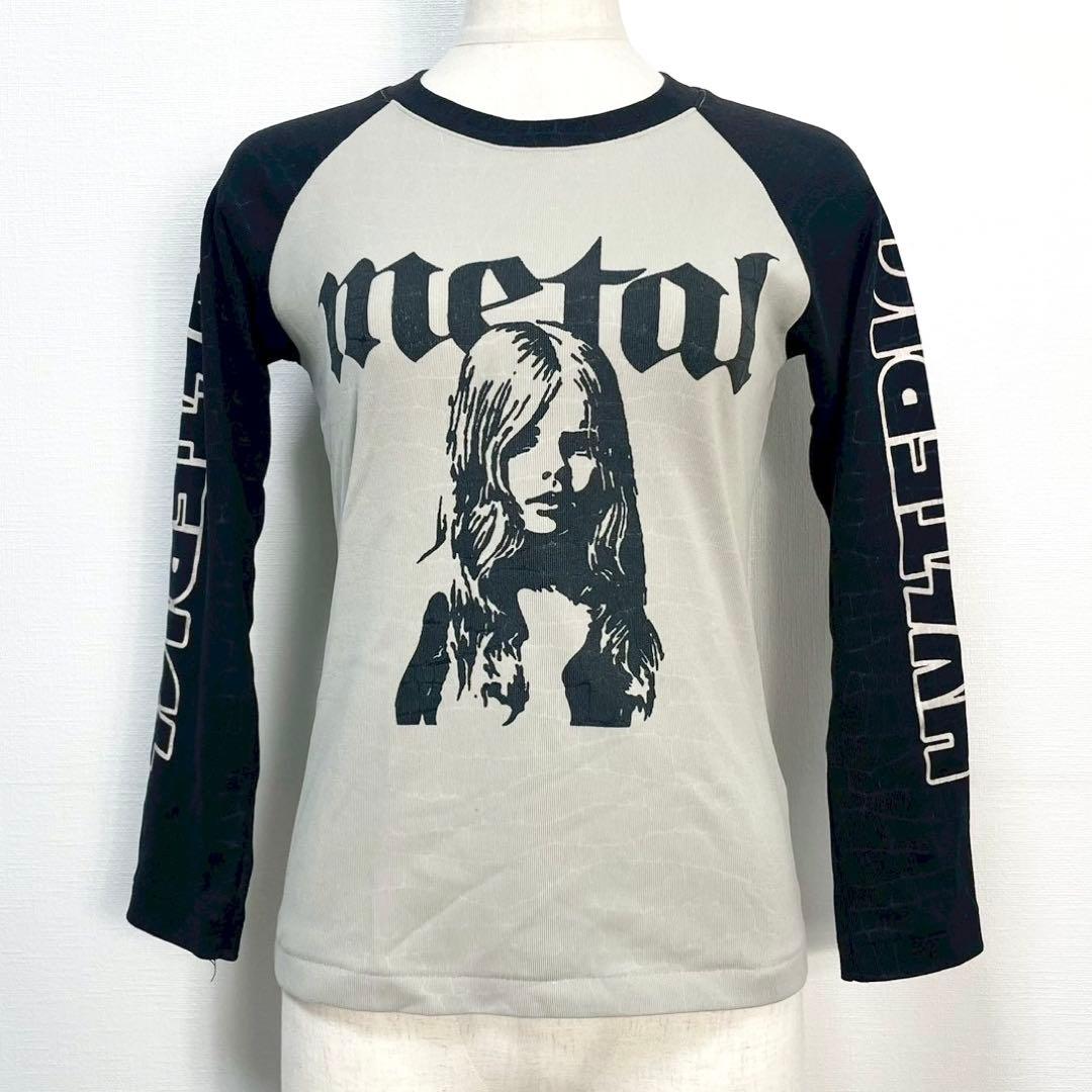 y2k❤️00s HYSTERIC GLAMOUR ガール ロゴ ラグランロンT - メルカリ