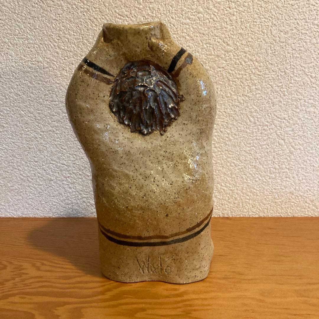 陶人形 阿部和唐 陶芸家 一点物 - メルカリ