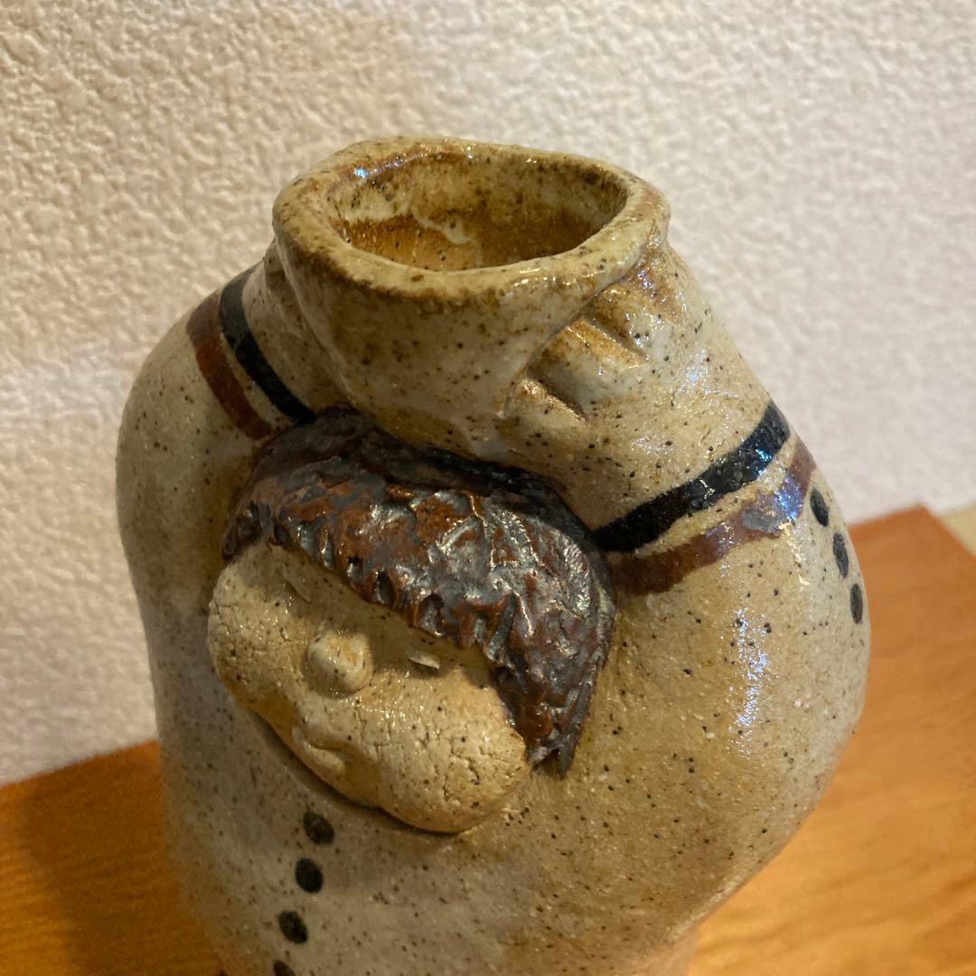 陶人形 阿部和唐 陶芸家 一点物 - メルカリ