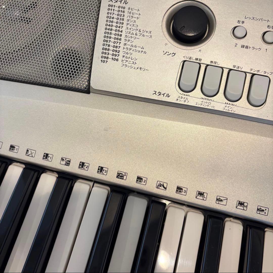 美品】YAMAHA PSR-E313 キーボード スタンド・譜面台付き - メルカリ