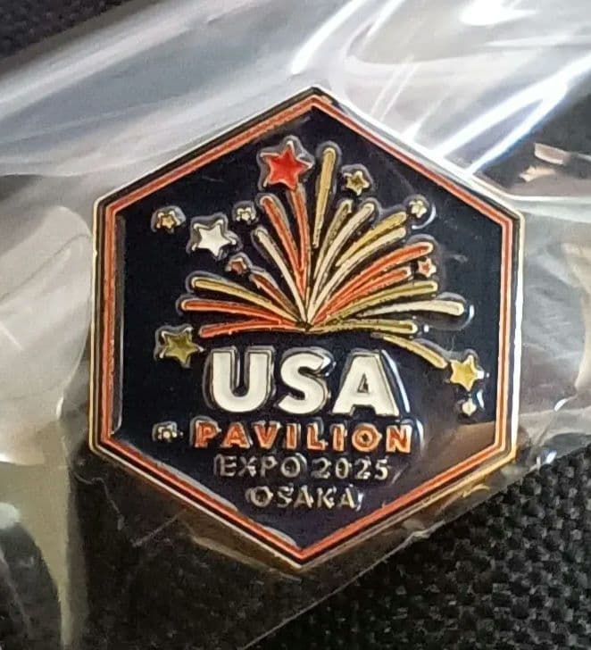 超激レア】独立記念日 アメリカ館 非売品ピンバッジ - メルカリ
