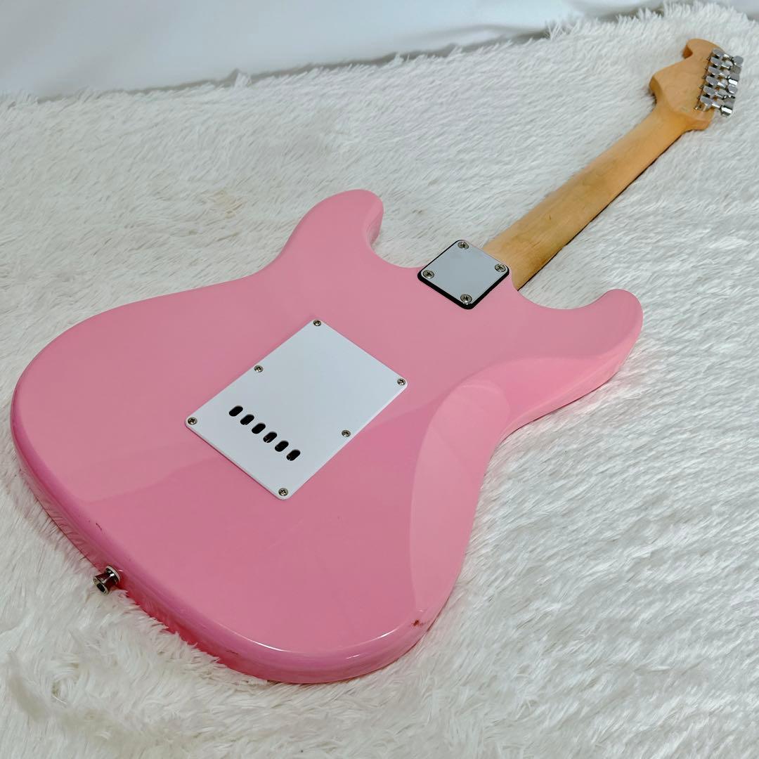 SELDER ストラトキャスタータイプ 初心者向けエレキギター ピンク