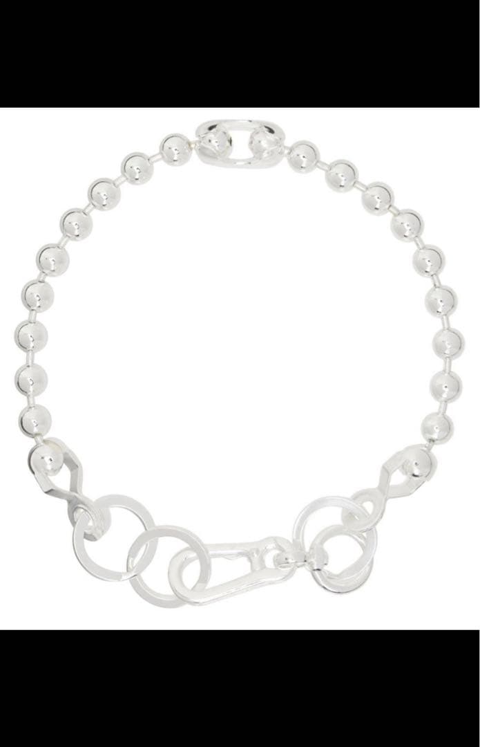 takato着用】Martine Ali シルバーボールチェーンチョーカー - メルカリ