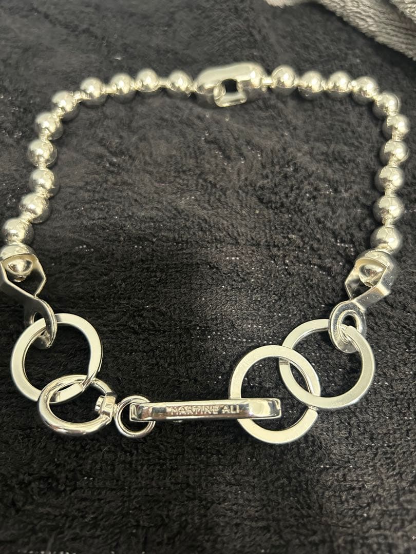 takato着用】Martine Ali シルバーボールチェーンチョーカー - メルカリ
