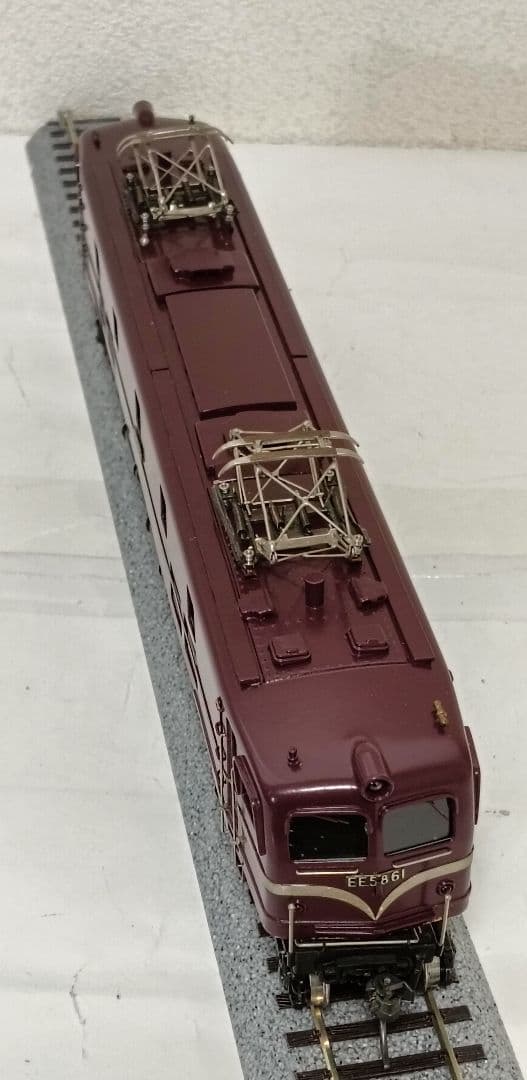 HOゲージ 天賞堂 EF5861号機 電気機関車、 ブラス製、動作調整済、現状