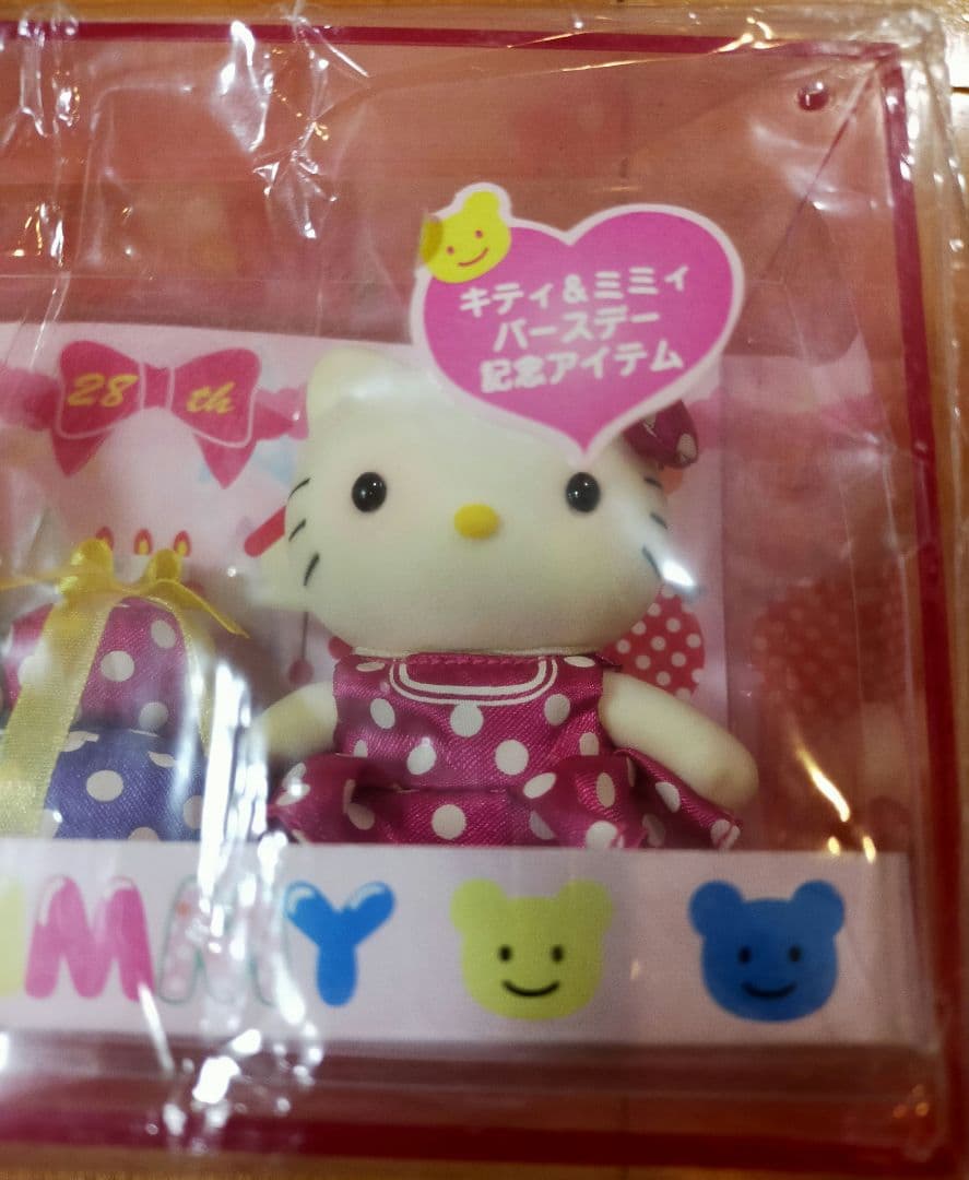希少 ハローキティ&ミミィ 28周年限定フィギュア