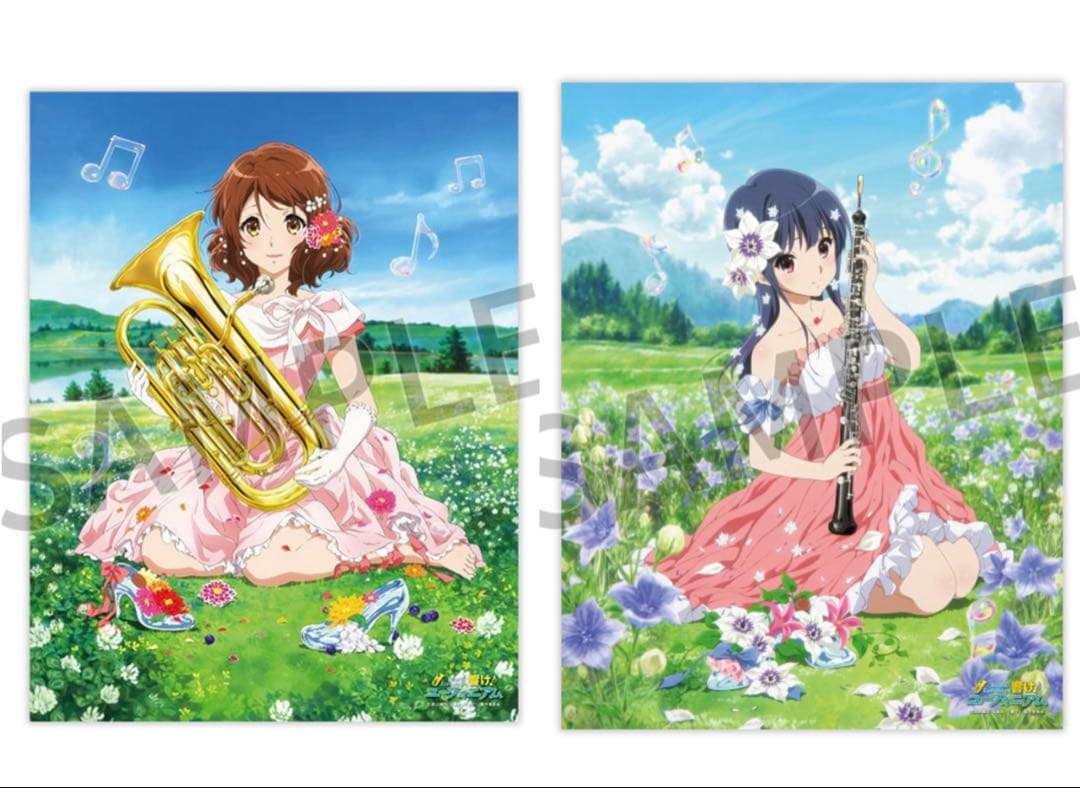 響け!ユーフォニアム キャンバスアート 久美子　のぞみ