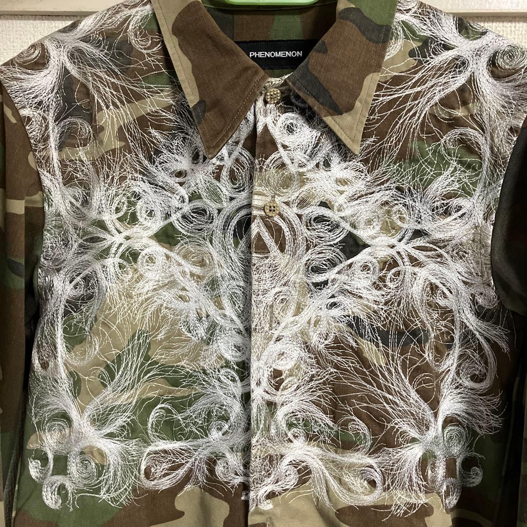 J*J様 J*J様 PHENOMENON フェノメノン 11AW バロック刺繍 迷彩 セッ