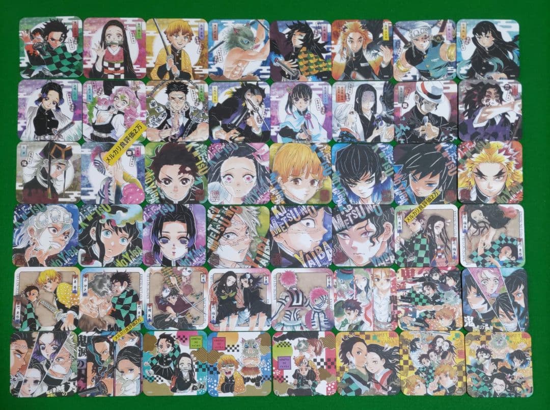 ⑤⑳ 鬼滅の刃　アートコースター　第1弾　45種+BOX特典3種　コンプリート 送料込み(宅急便) 鬼滅の刃 アートコースター BOX 第1弾 特典 炭治郎