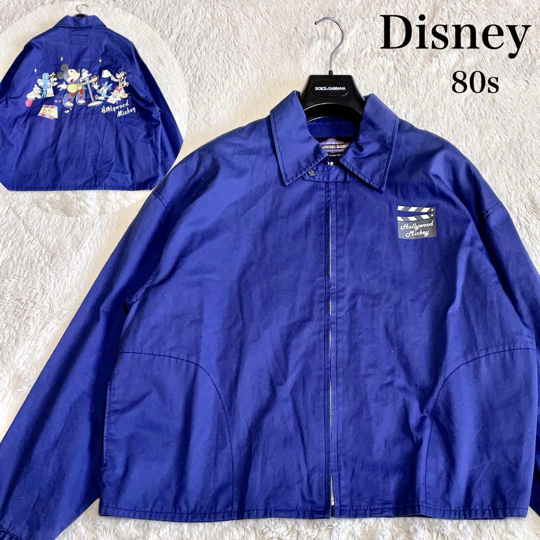 希少80s Disney ディズニー アナハイムクラブ スイングトップ ブルゾン