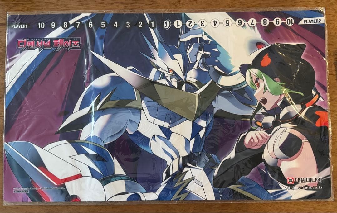 デジモンカード プレイマット 四ノ宮リナ アルフォースブイドラモン