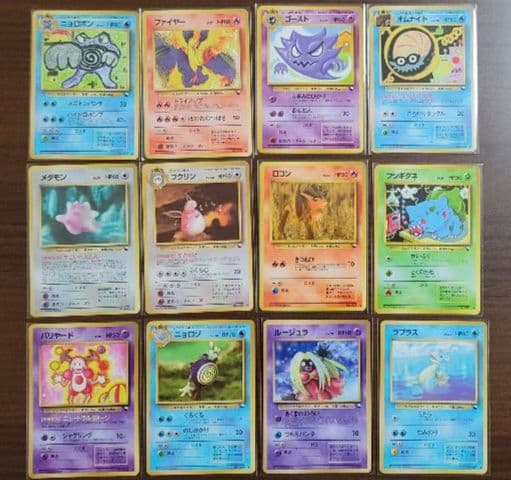 ポケモンカード 旧裏　12枚　拡張シート ポケモンカード 拡張シート 全108種類 フルコンプ おまけ6枚付き 6枚の