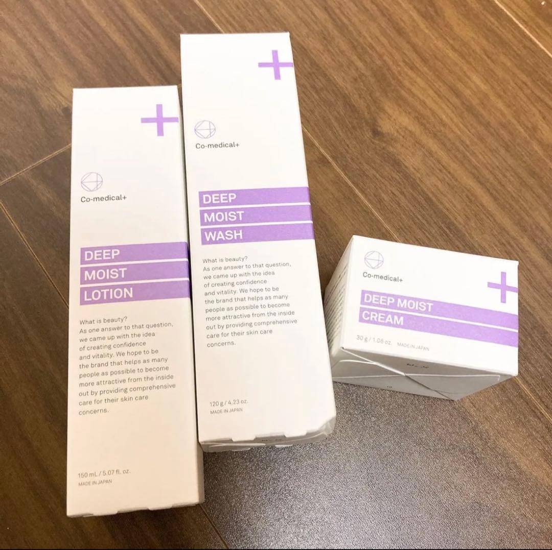 湘南美容外科 COディープモイストスキンケア 化粧水 洗顔 クリーム