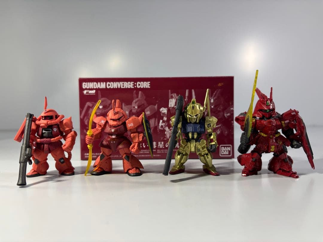 GUNDAM CONVERGE:CORE 赤い彗星の軌跡 美品