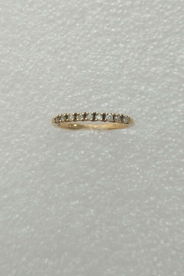 agete アガット K10 ダイヤモンド（0.09）・ピンキーリング（4号） K10ダイヤモンドピンキーリング｜ピンキーリング｜アガット 公式