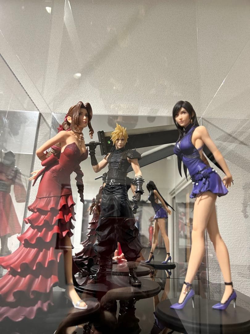 エアリス　 ティファ　クラウド ファイナルファンタジー　スタティックアーツ