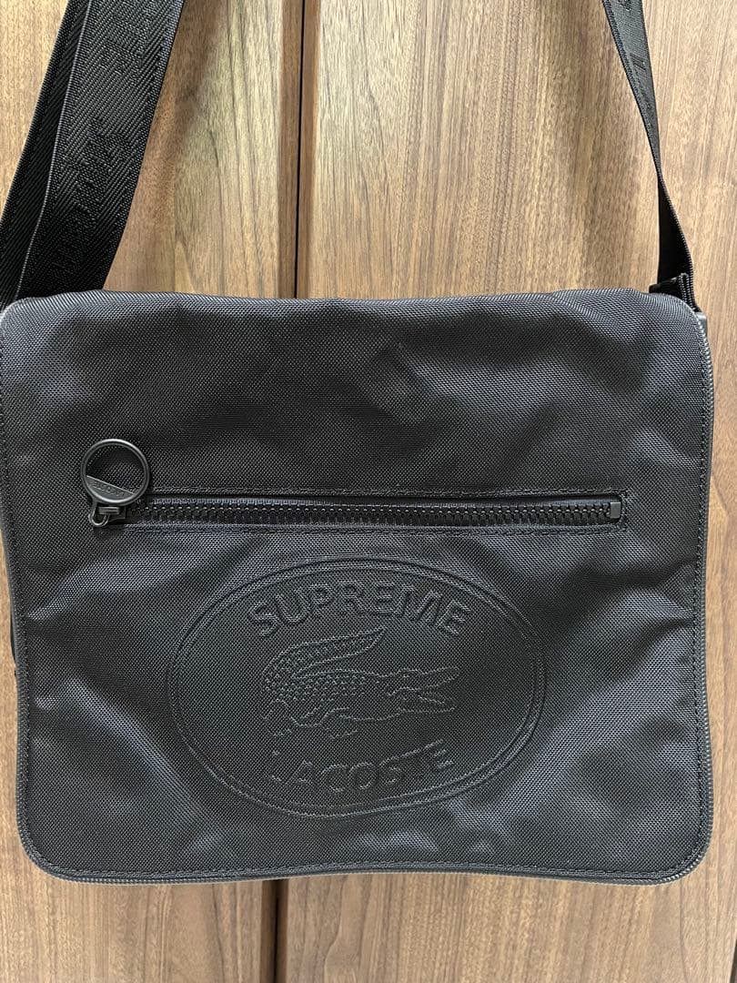 土*坑様 Supreme ‪× LACOSTE ショルダーバック