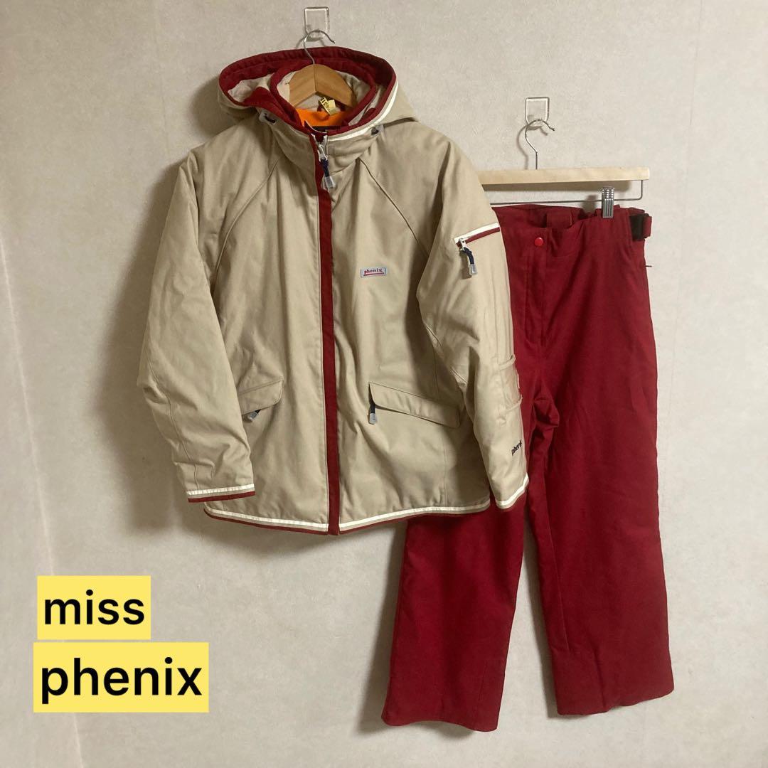 【美品】miss phenix 女性用　スキーウェア　サイズM相当