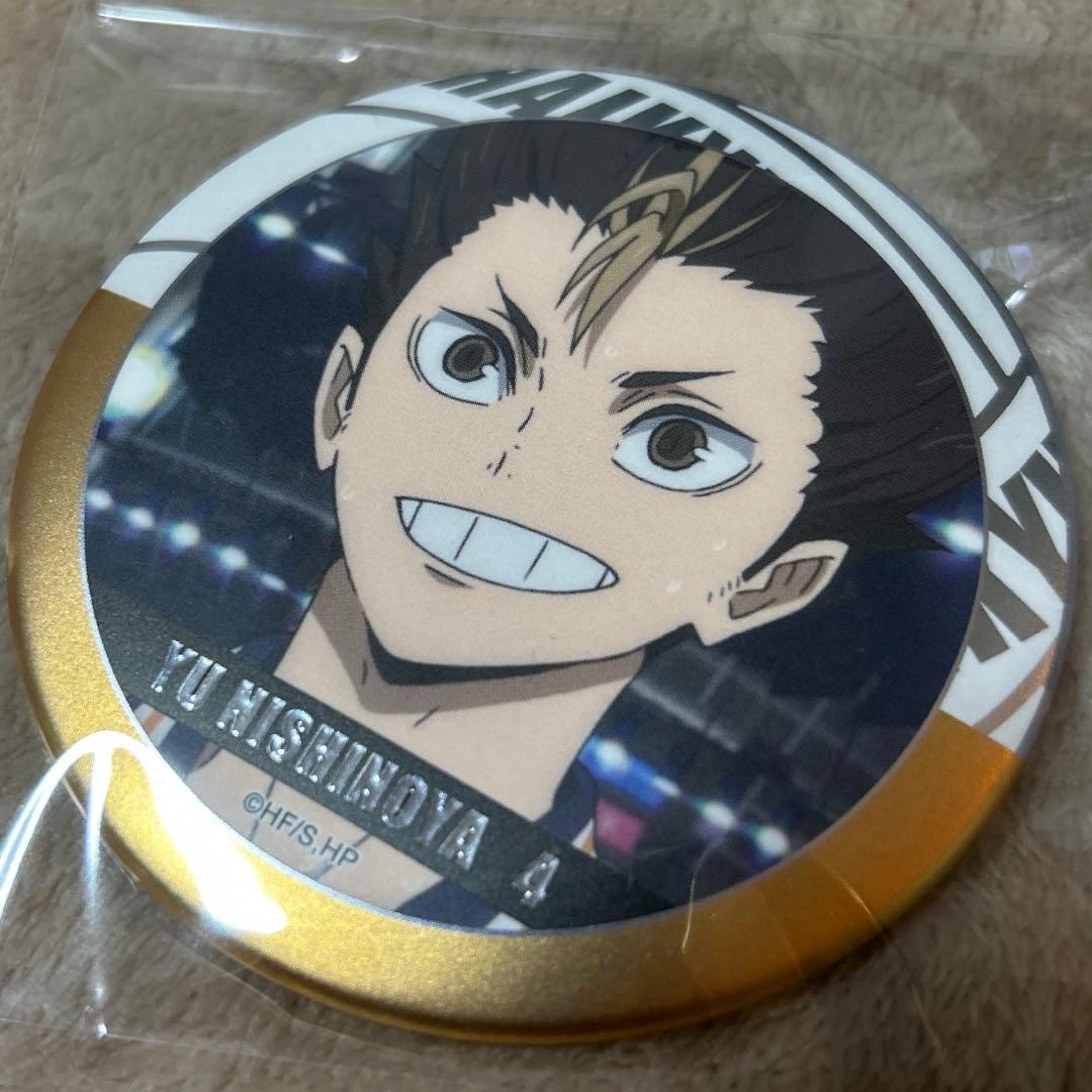 JS限定 西谷夕 ハイキュー 名場面コレクション 缶バッジ ゴミ捨て場の