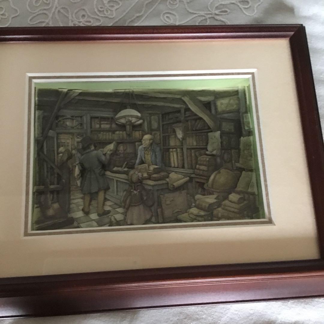 シャドウボックス作品(アントンピック　book shop)