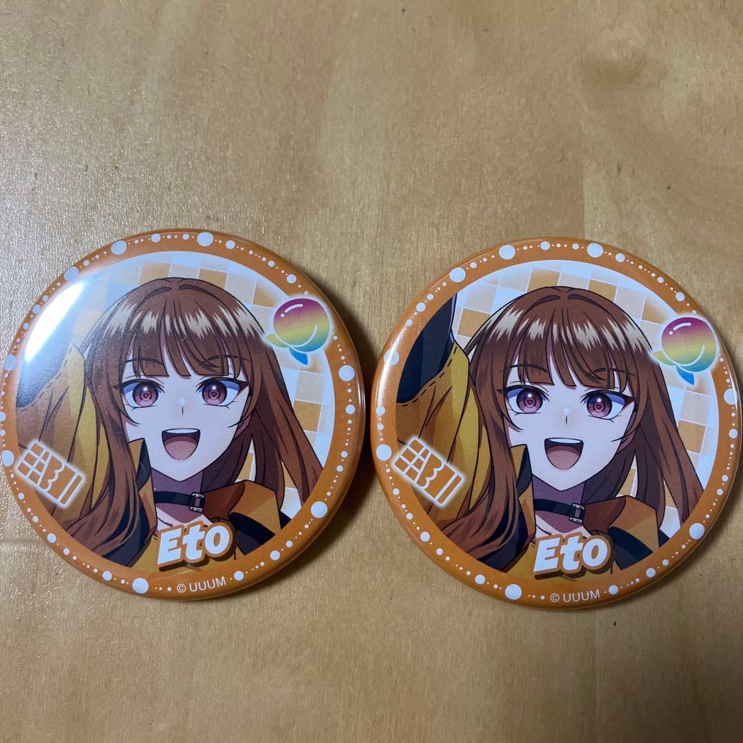 カラフルピーチ えと 缶バッジ からぴちコレクション - メルカリ