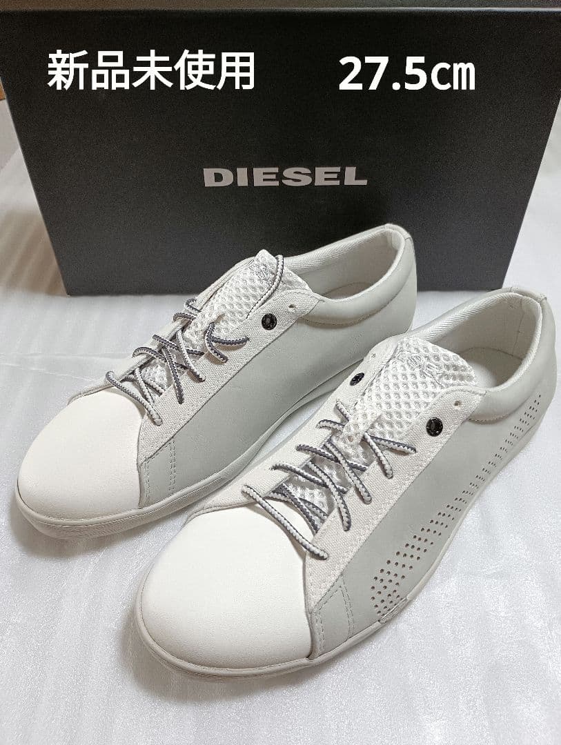 新品未使用 DIESEL BIKKREN レザースニーカー 27.5㎝