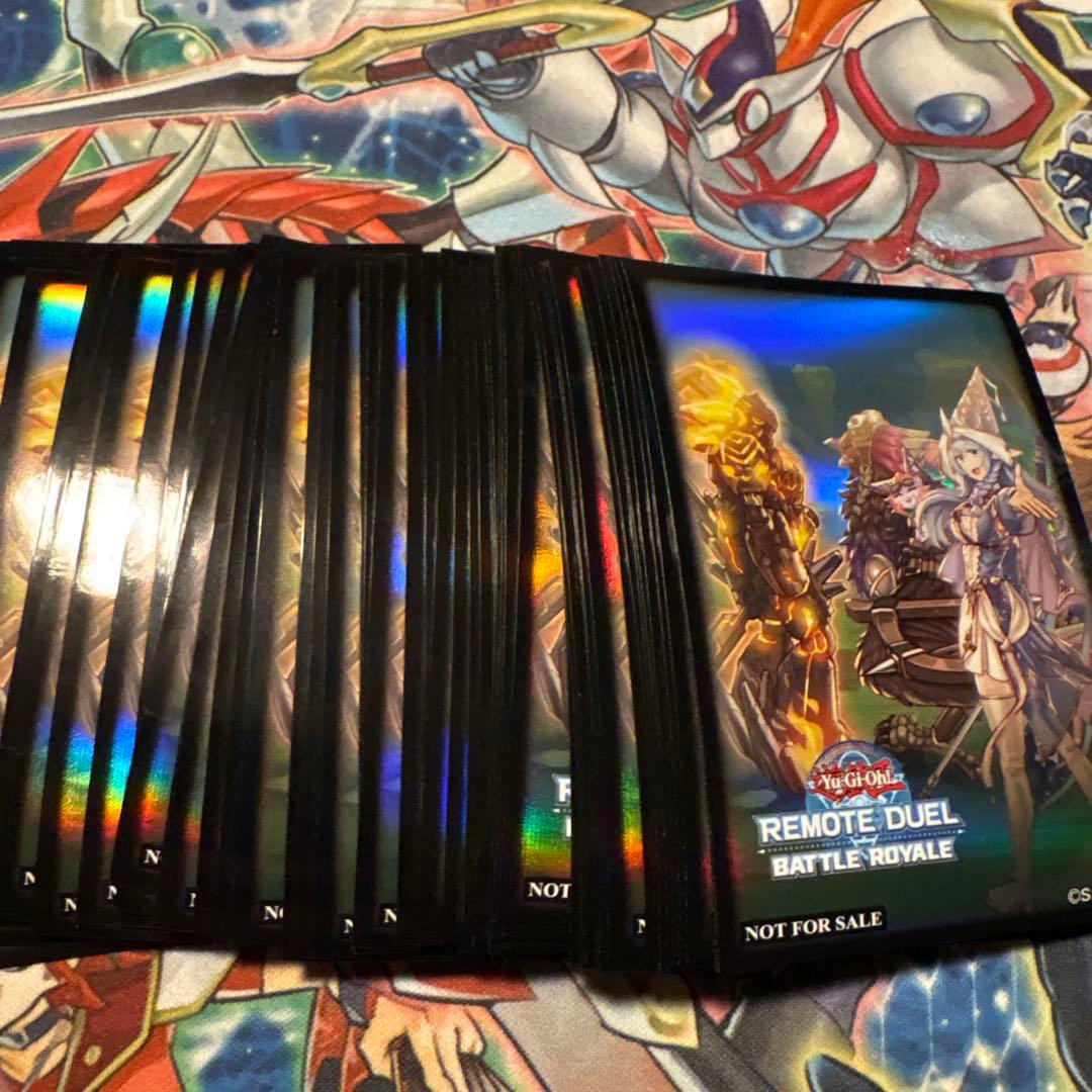 遊戯王 スリーブ 79枚 アラメシア リモートデュエル 運命の旅路 - メルカリ