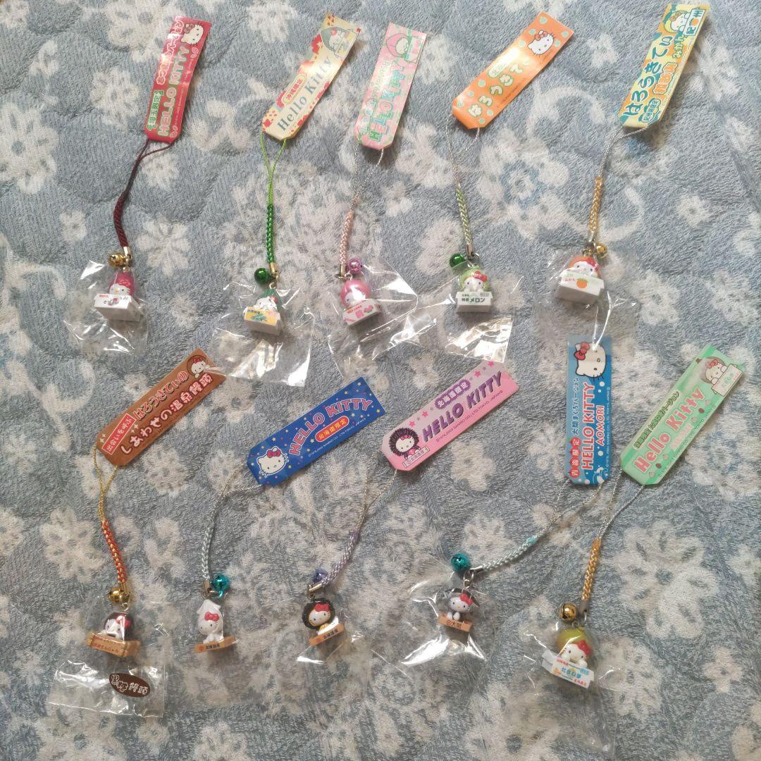 合馬公式アカウント1様　ご当地キティ　キティ ストラップ 10個セットまとめ売り