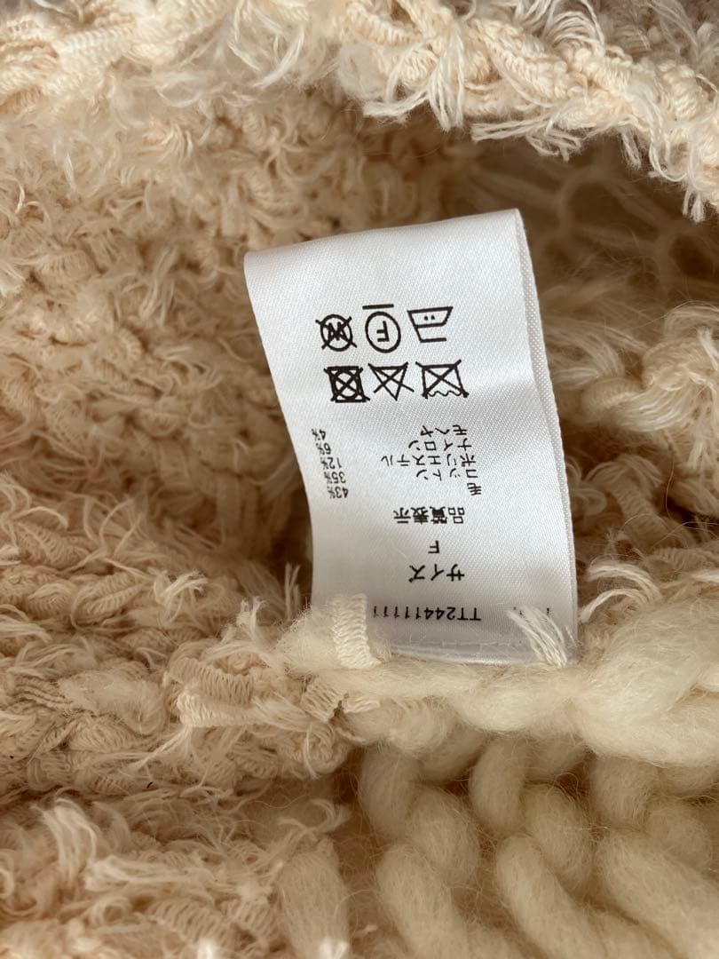 THE TOE かぎ編みニット 2024AW - メルカリ