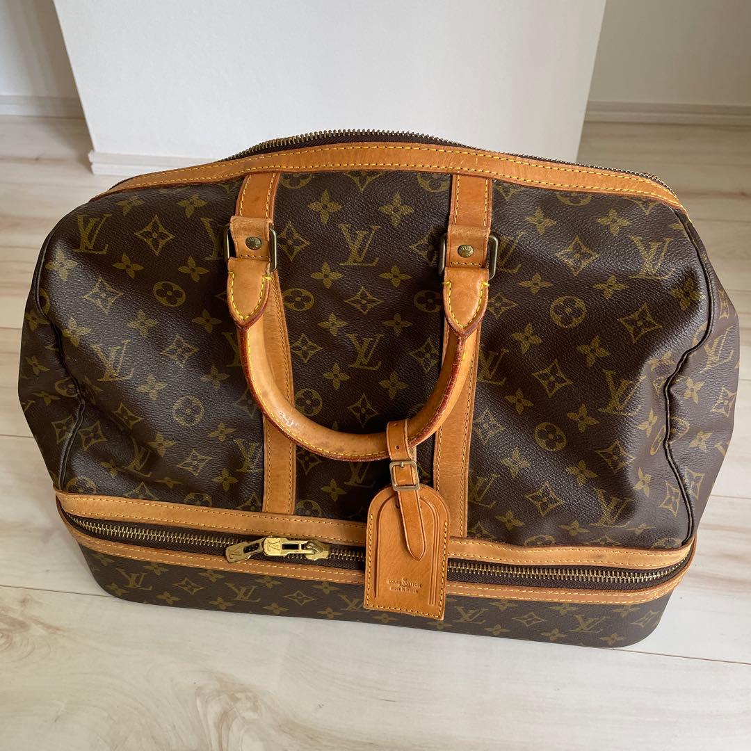 Louis Vuitton ボストンバッグ ブラウン VINTAGE LOUIS VUITTON/ルイ ヴィトン】 Keepall bandouliere 55