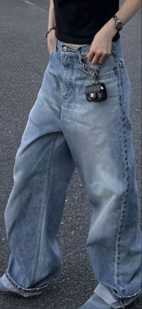 ok.soonオリジナルワイドデニムサイズ2