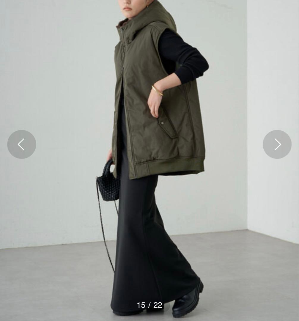 本日限定価格！新品タグ付♡LOUNGEDRESS ミリタリージレブルゾンF